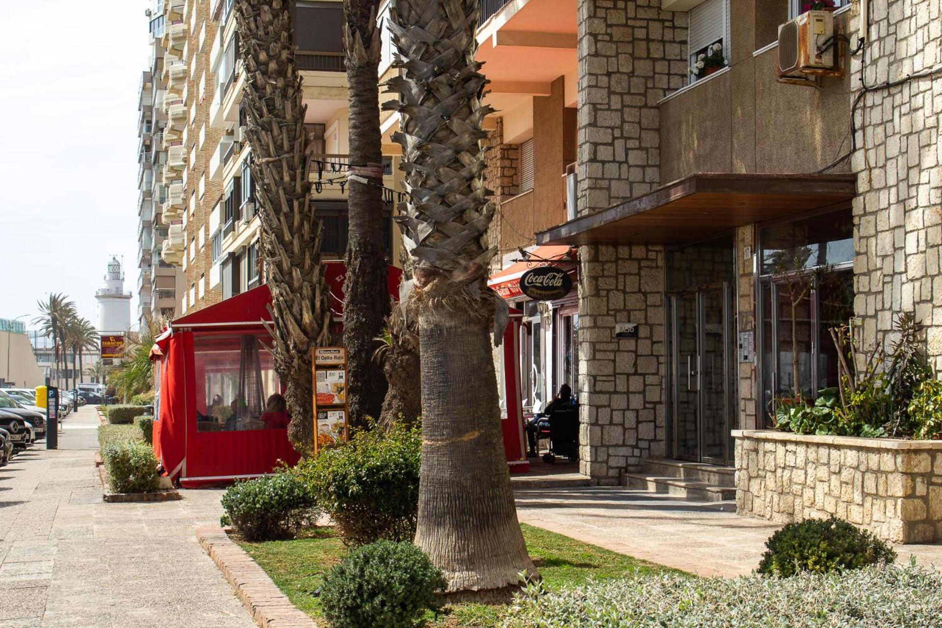 Malagueta, Primera Linea De Playa Málaga Exterior foto